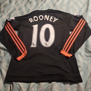 Rooney Manchester‎ United Third Jersey 2015-2016 Adidas Men's Size Medium